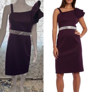 NIGHTWAY Womens Plum dress